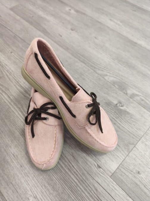 Náuticos rosas cordones - Imagen 2