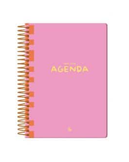 Agenda rosa liderpapel