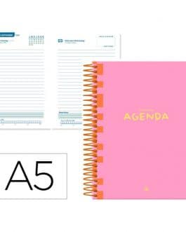 Agenda rosa liderpapel