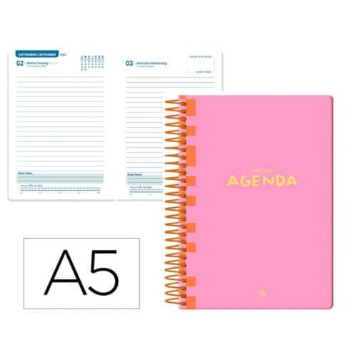 Agenda rosa liderpapel - Imagen 2