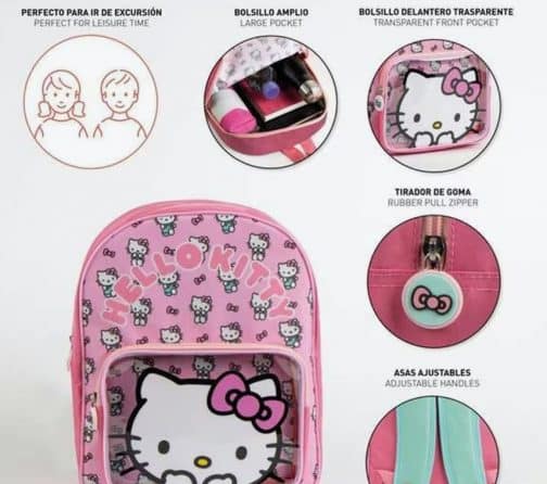 Mochila infantil Hello Kitty - Imagen 4