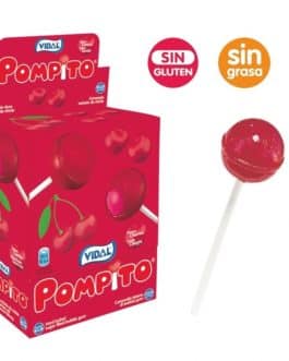 Pompito cereza chicle