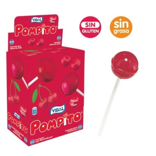 Pompito cereza chicle - Imagen 2