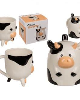 Taza vaca "del revés"