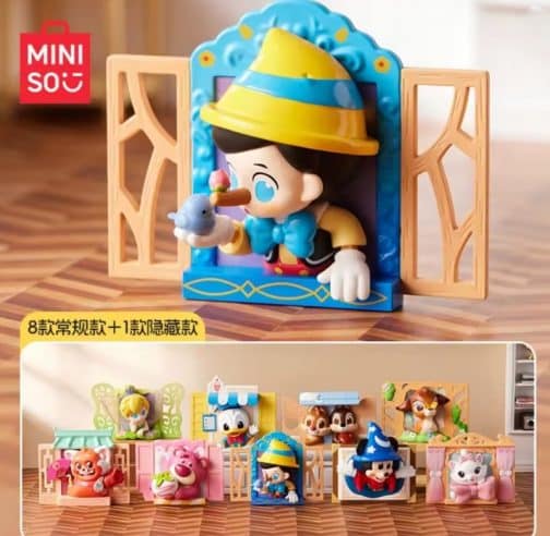 Blind box ventanas cuentos de hadas Disney