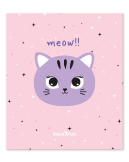 Libreta notas adhesivas gato