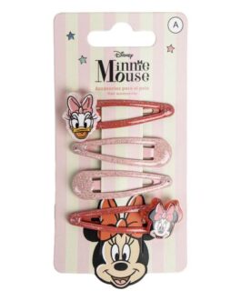 Pack de clips para el pelo Minnie y Daisy