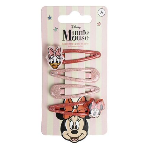 Pack de clips para el pelo Minnie y Daisy