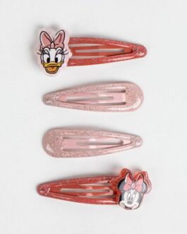 Pack de clips para el pelo Minnie y Daisy