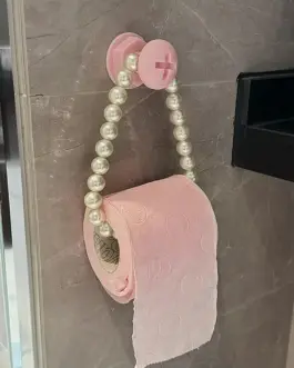 Cadena perlas para papel higiénico