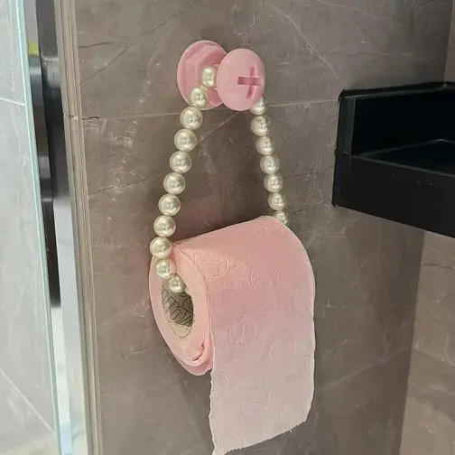 Cadena perlas para papel higiénico