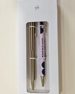 Set bolígrafos de la suerte