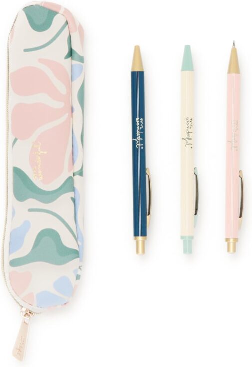 Set escritura Mr Wonderful flores