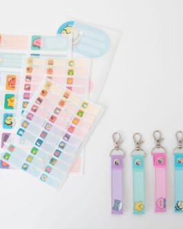 Stickers y lanyard Mr wonderful