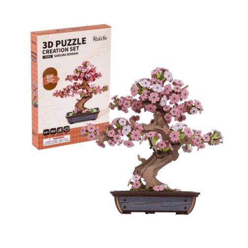 Puzzle 3D árbol Sakura