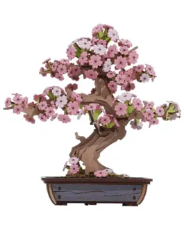 Puzzle 3D árbol Sakura