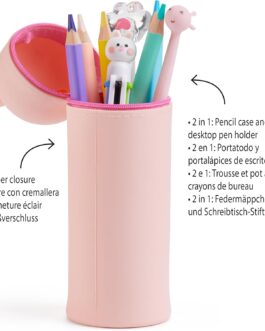 Estuche hamster rosa