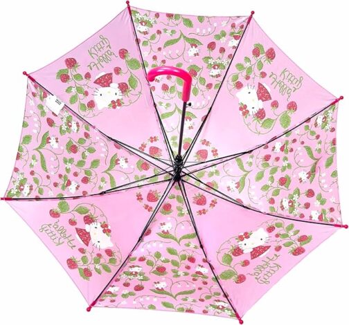 Paraguas Hello Kitty fresas - Imagen 3