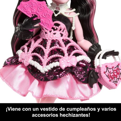 Monster High Draculaura cumpleaños - Imagen 3