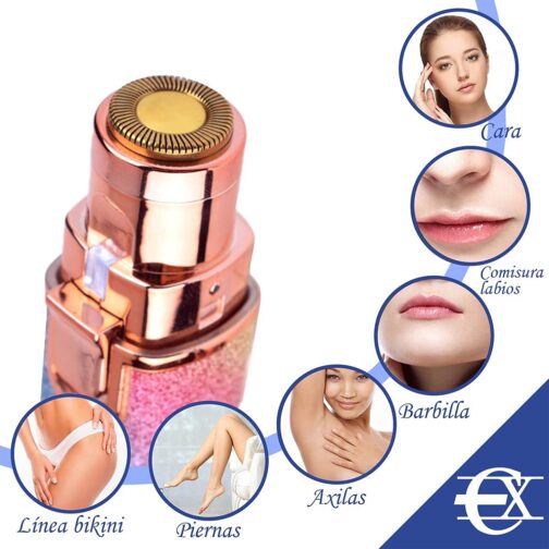 Depiladora facial eléctrica arcoíris - Imagen 5