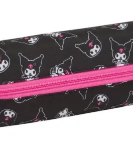 Estuche Kuromi con goma elástica