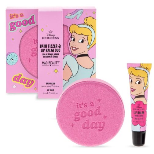 Bomba de baño + labial princesas Disney Mad Beauty