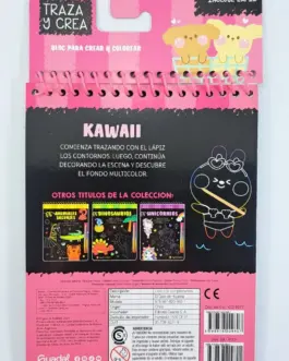 Cuaderno para rascar Traza y crea