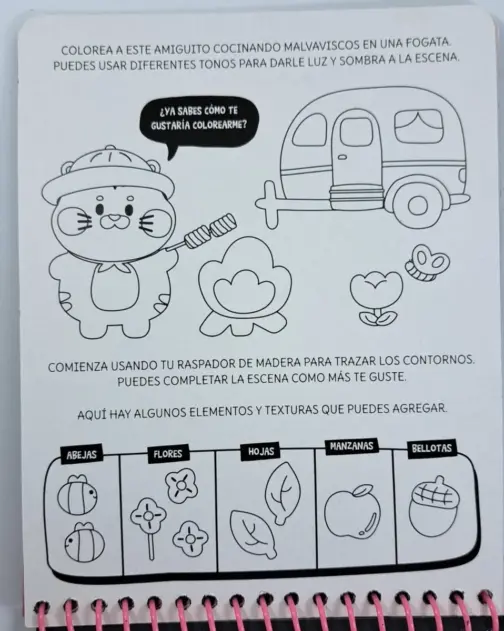 Cuaderno para rascar Traza y crea - Imagen 6