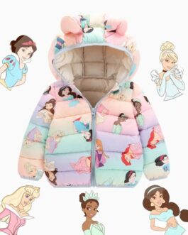 Abrigo niña princesas Disney