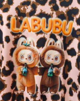 Sudadera animal print Labubu