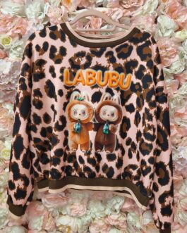 Sudadera animal print Labubu