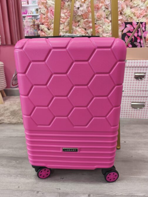 Maleta de cabina rosa Lagart - Imagen 2