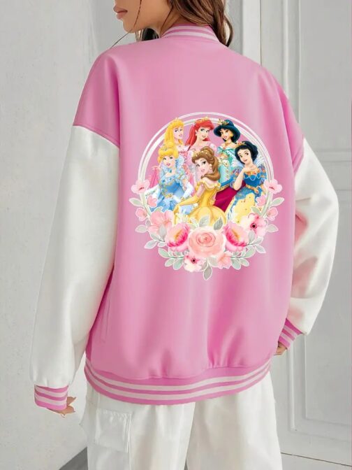 Chaqueta rosa princesas Disney