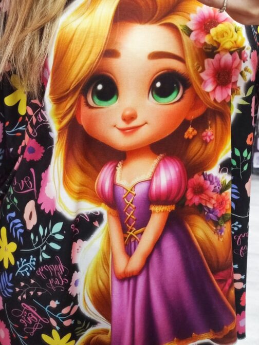 Camiseta curvy Rapunzel - Imagen 3