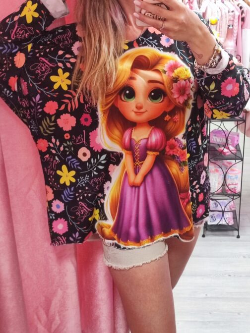 Camiseta curvy Rapunzel - Imagen 4