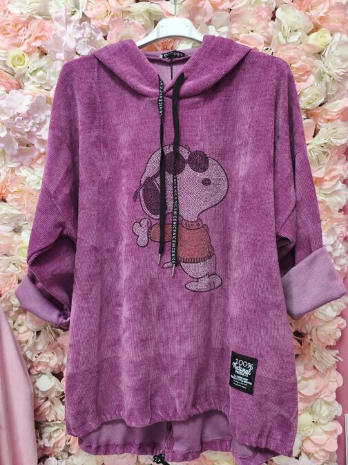 Sudadera curvy Snoopy brillo - Imagen 6