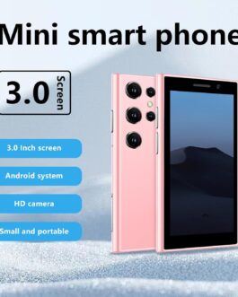 Mini Teléfono móvil rosa