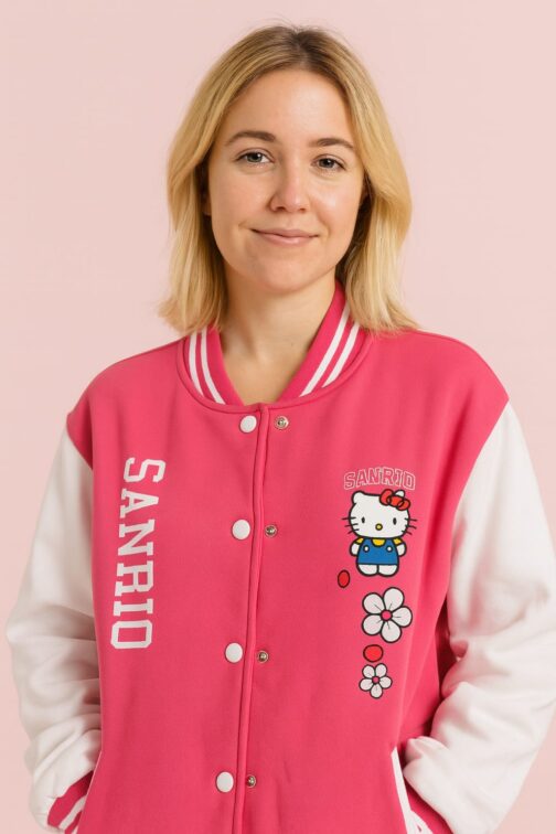 Chaqueta fucsia Hello Kitty