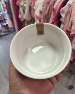 Cuenco pequeño rayado rosa