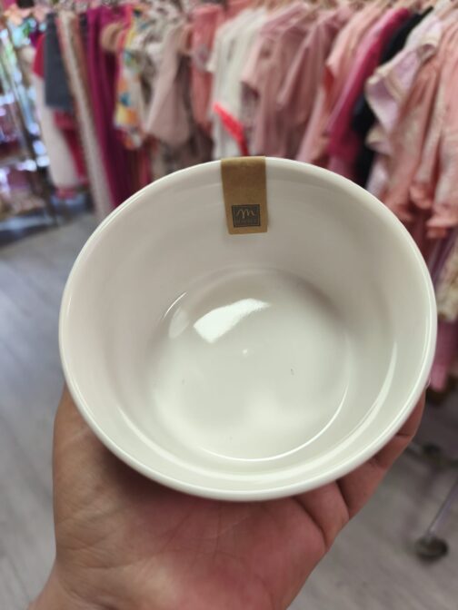 Cuenco pequeño rayado rosa - Imagen 2