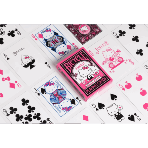 Cartas bicycle Hello Kitty - Imagen 3