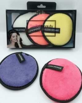 Discos desmaquillantes reutilizables colores