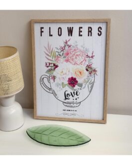 Cuadros jarra o taza con flores