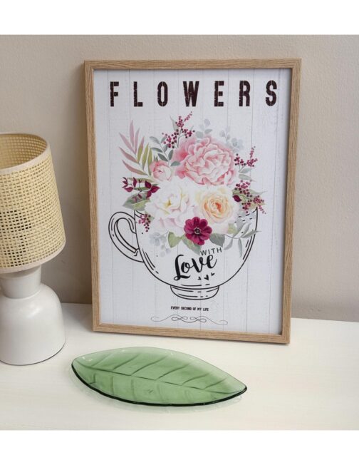 Cuadros jarra o taza con flores - Imagen 2