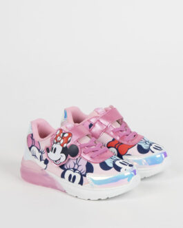 Zapatillas niña con luz Minnie Mouse