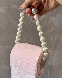 Cadena perlas para papel higiénico