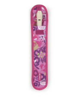 Funda para flauta rosa
