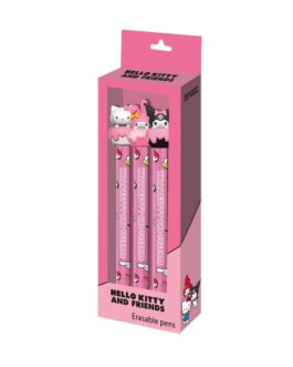 Set bolígrafos borrables Sanrio