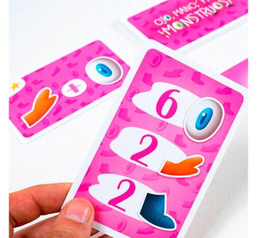 Juego Ojo, mano, pata, ¡Monstruo! - Imagen 2