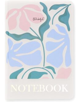Cuaderno A5 Mr Wonderful flores